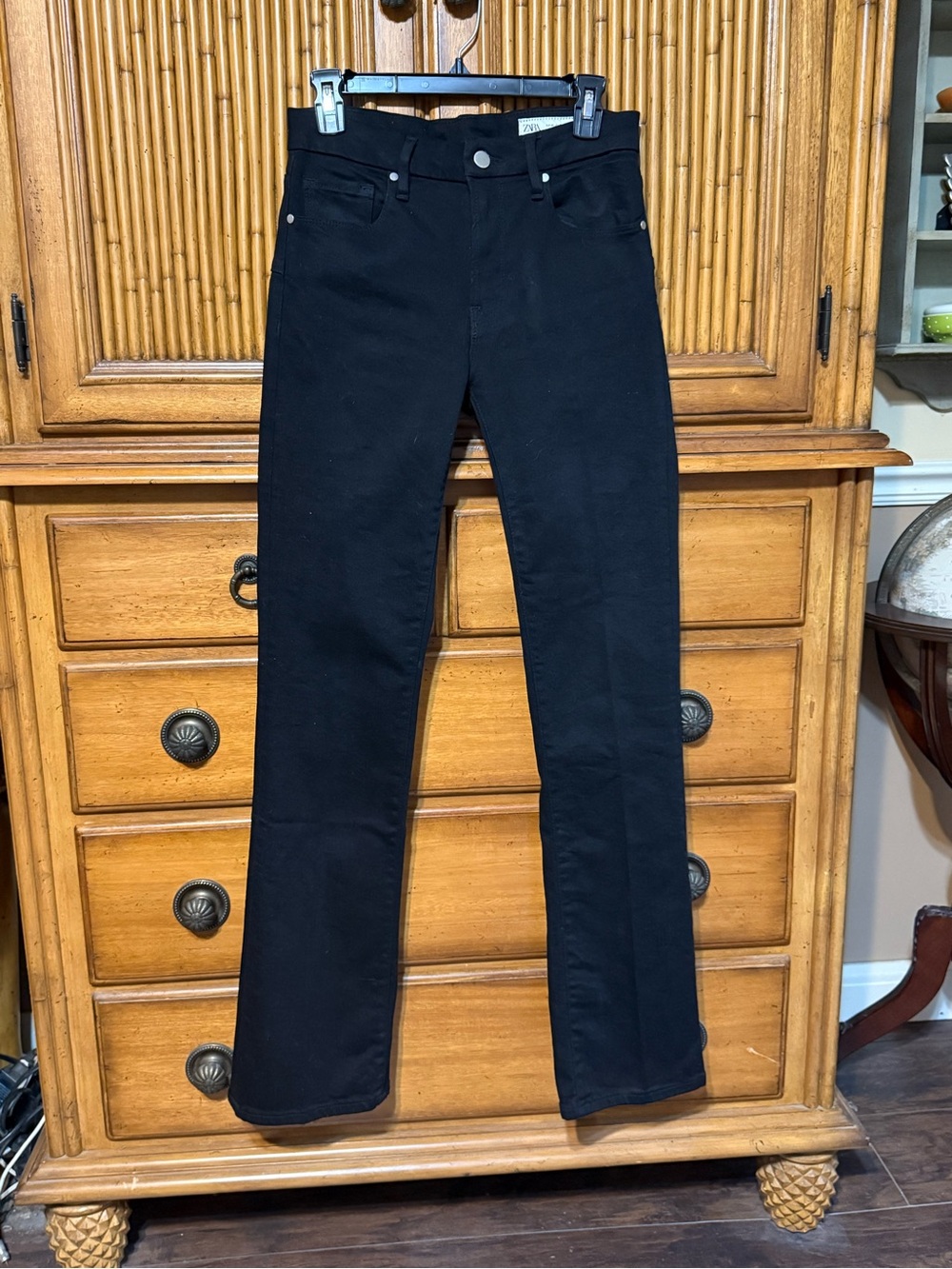 Zara Women's Black Bootcut Jeans
